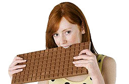 La depresión motiva el consumo de chocolates