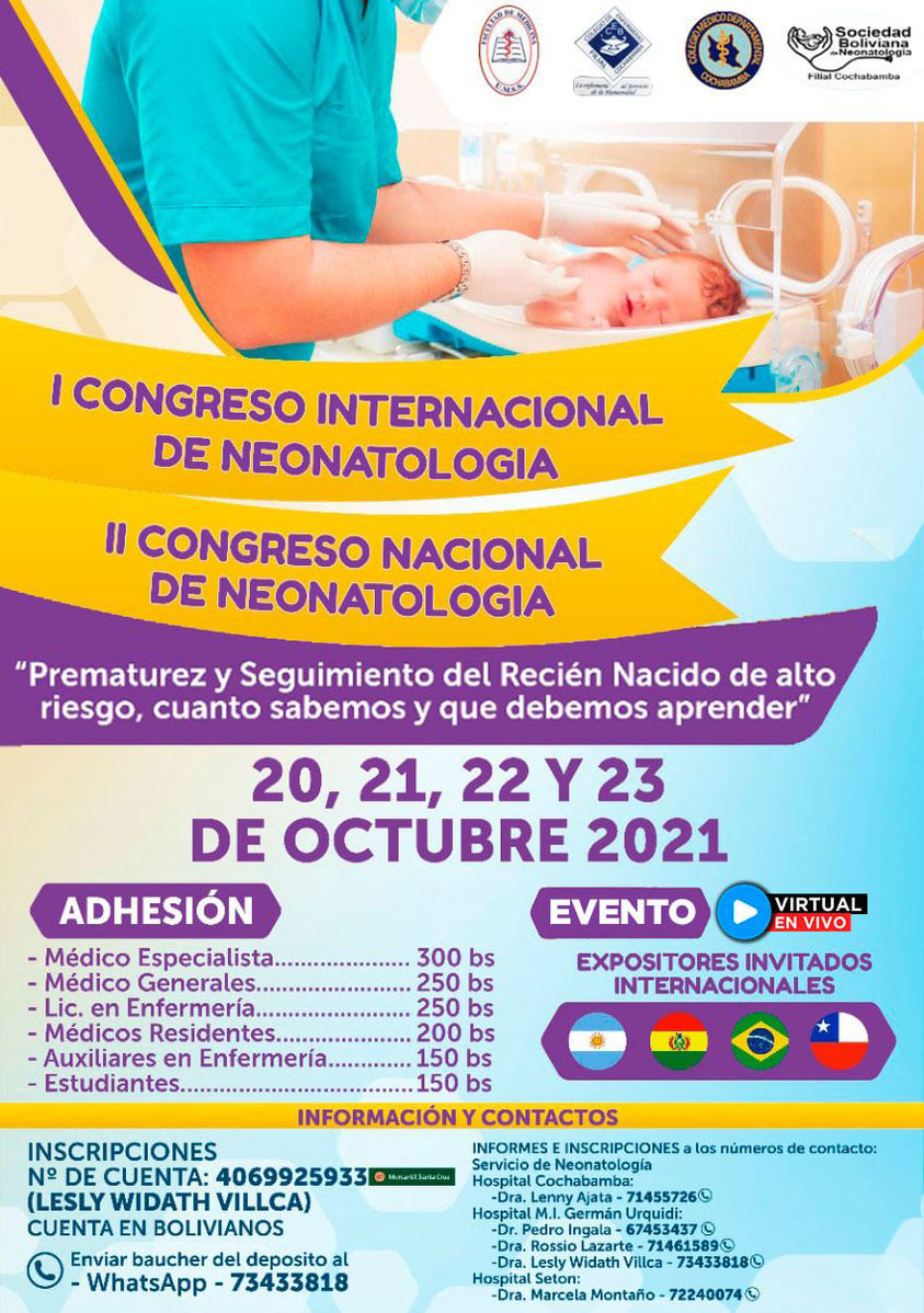 1er Congreso internacional de neonatología