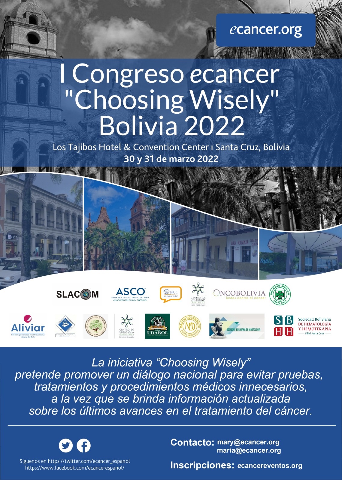 I Congreso eCancer Bolivia 2022