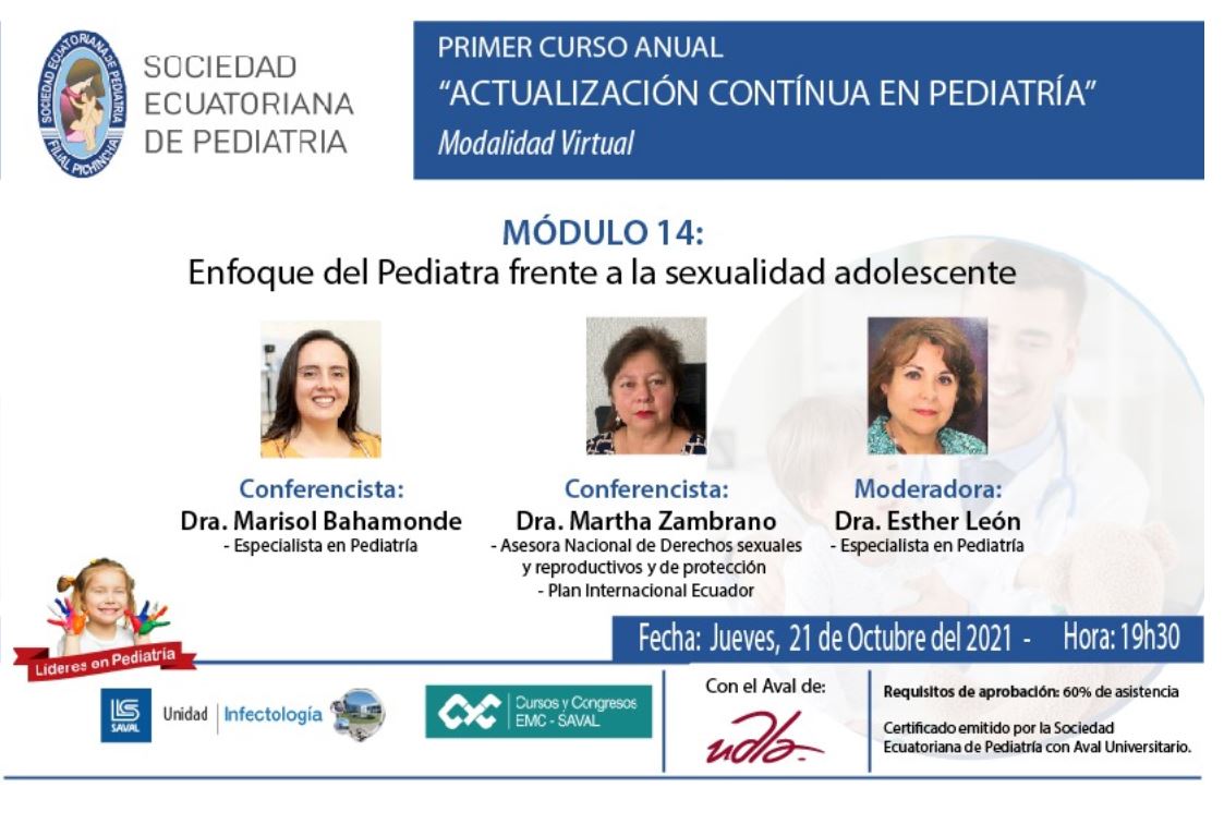 Enfoque de la pediatría frente a la sexualidad adolescente