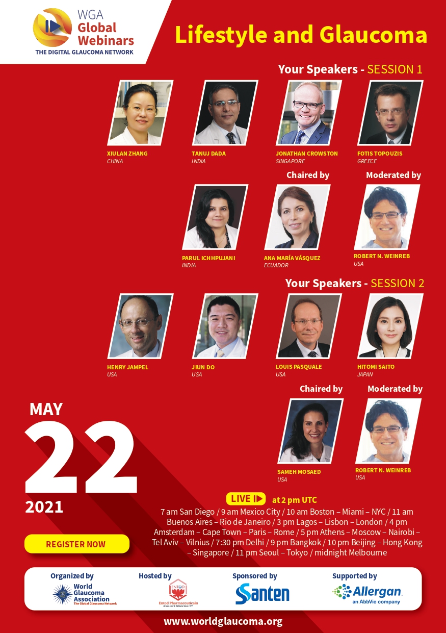 Seminario web Lifestyle and Glaucoma