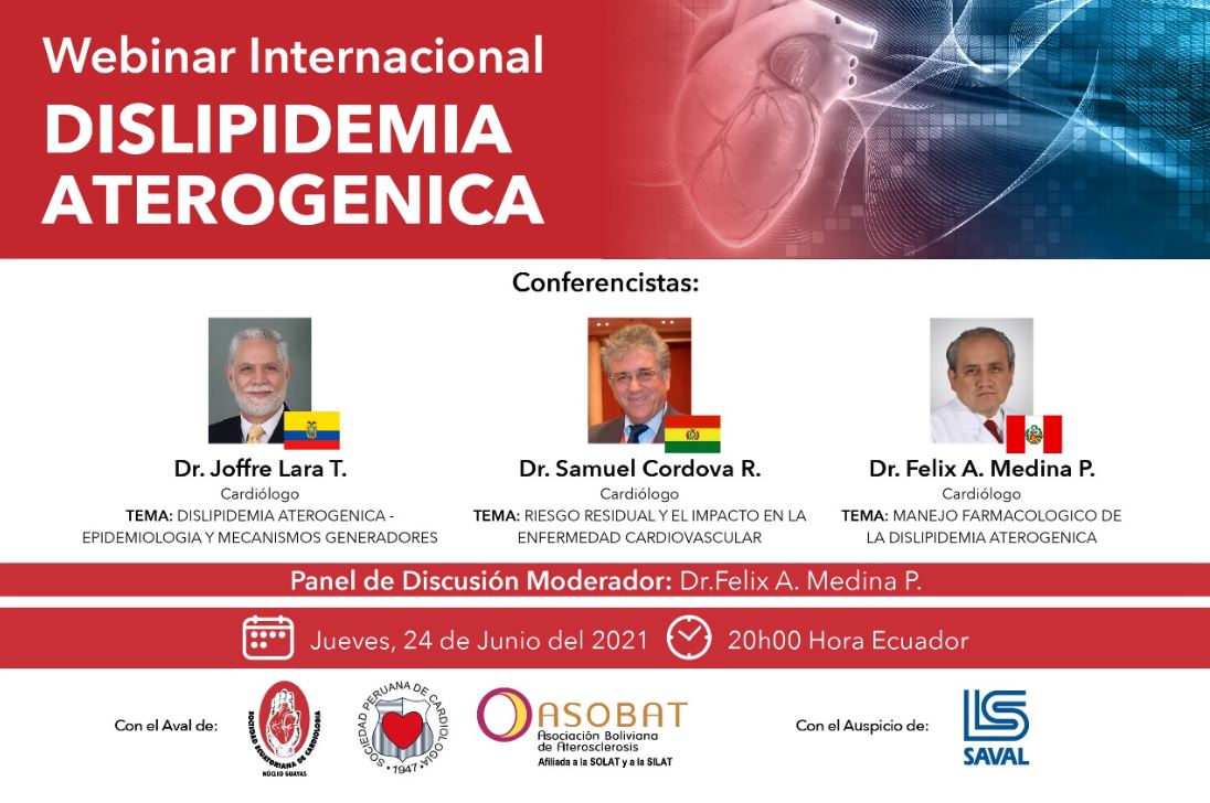 Webinar internacional sobre dislipidemia aterogénica