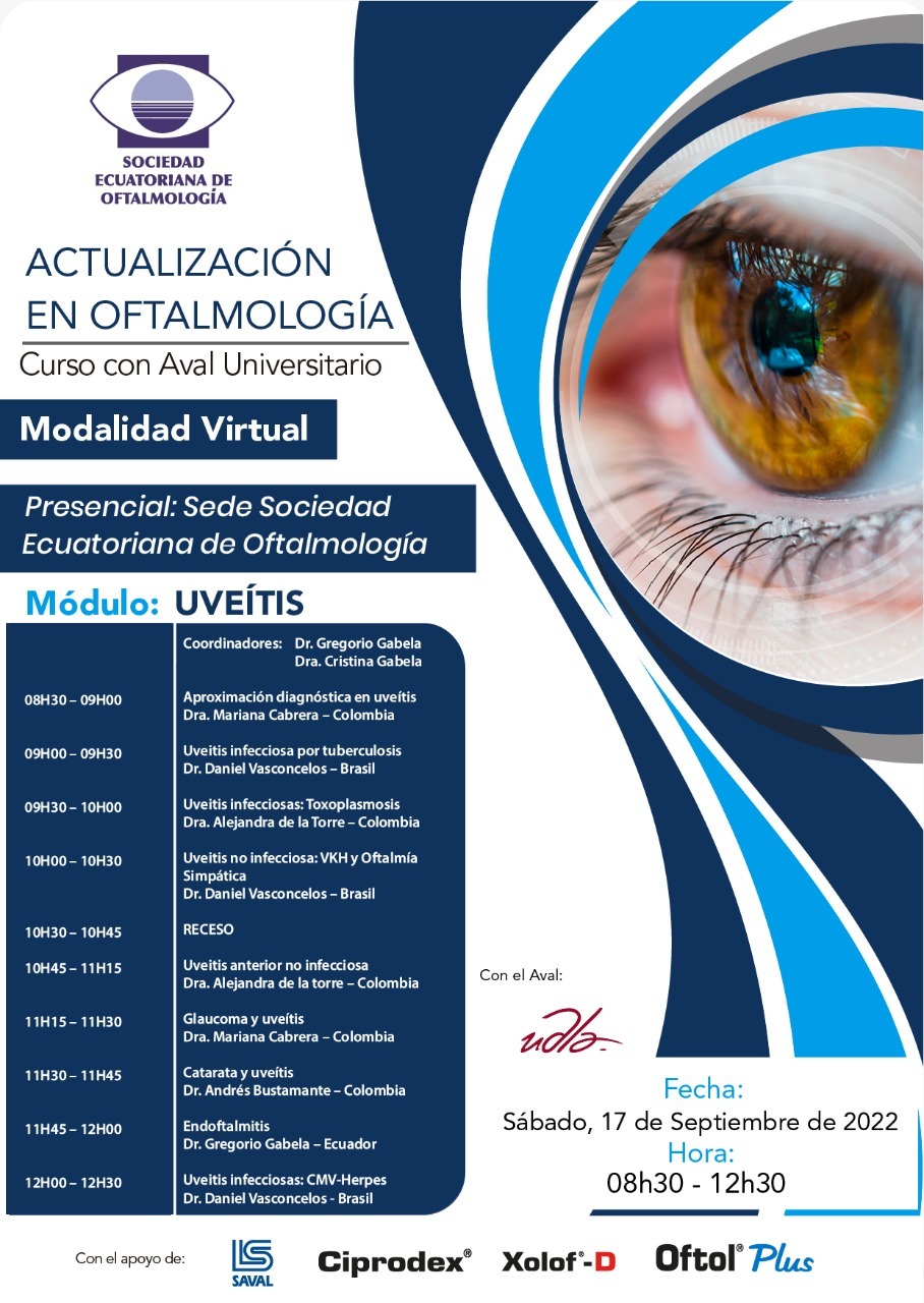 Séptimo módulo curso de actualización en oftalmología 2022