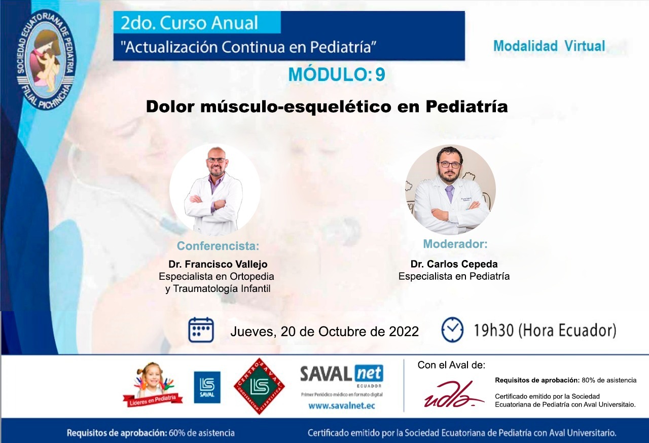 Dolor músculo esquelético en pediatría