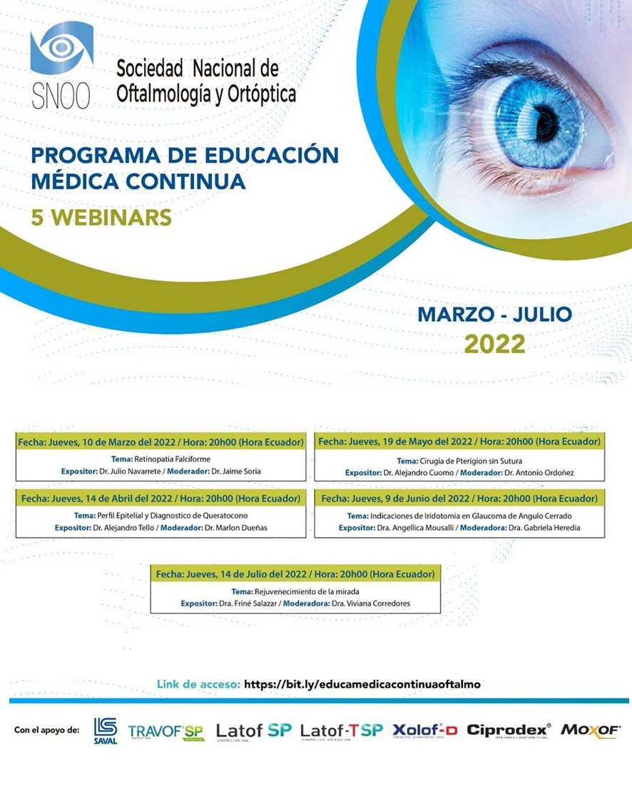Programa de educación médica continua de la SNOO 2022