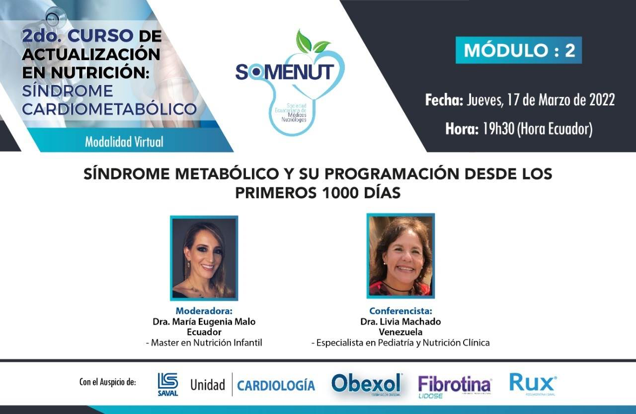 Síndrome metabólico y programación desde los primeros 1000 días