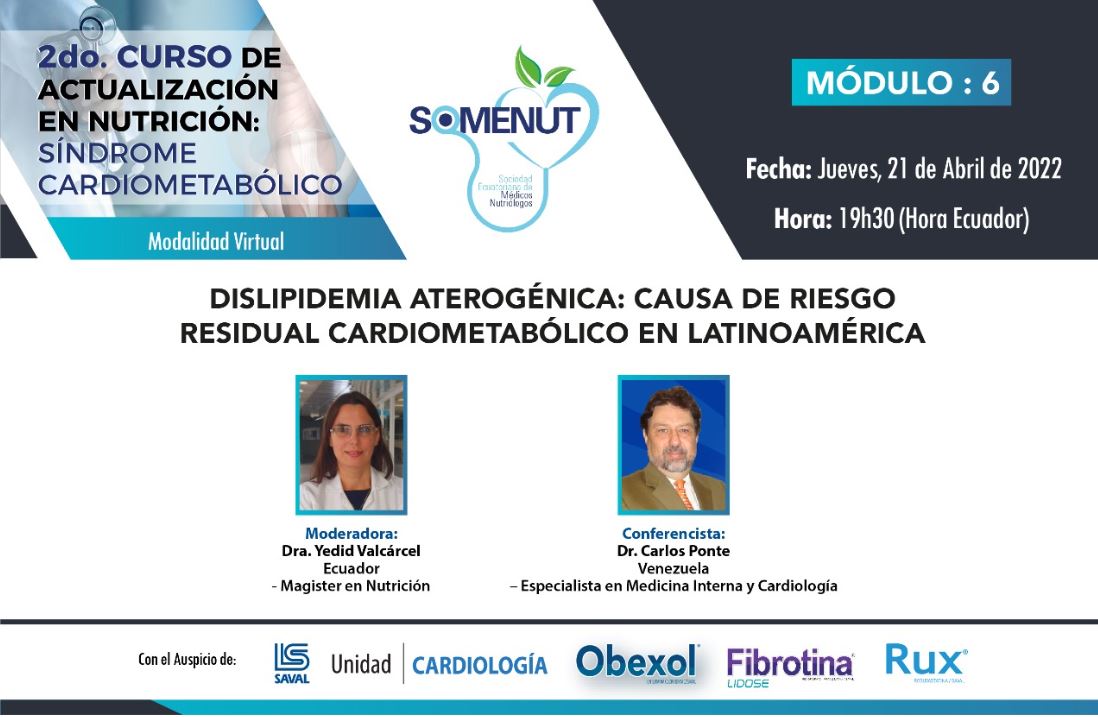 Dislipidemia aterogénica: causa de riesgo residual cardiometabólico en Latinoamérica