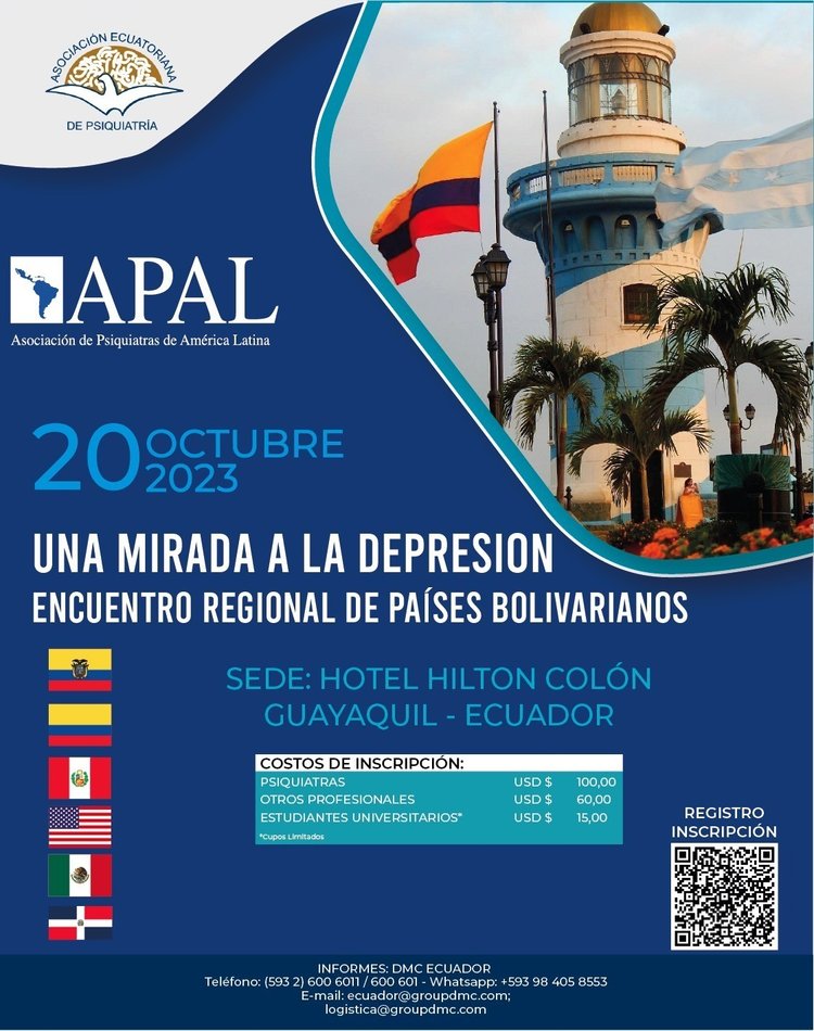 Encuentro regional de psiquiatría de países bolivarianos