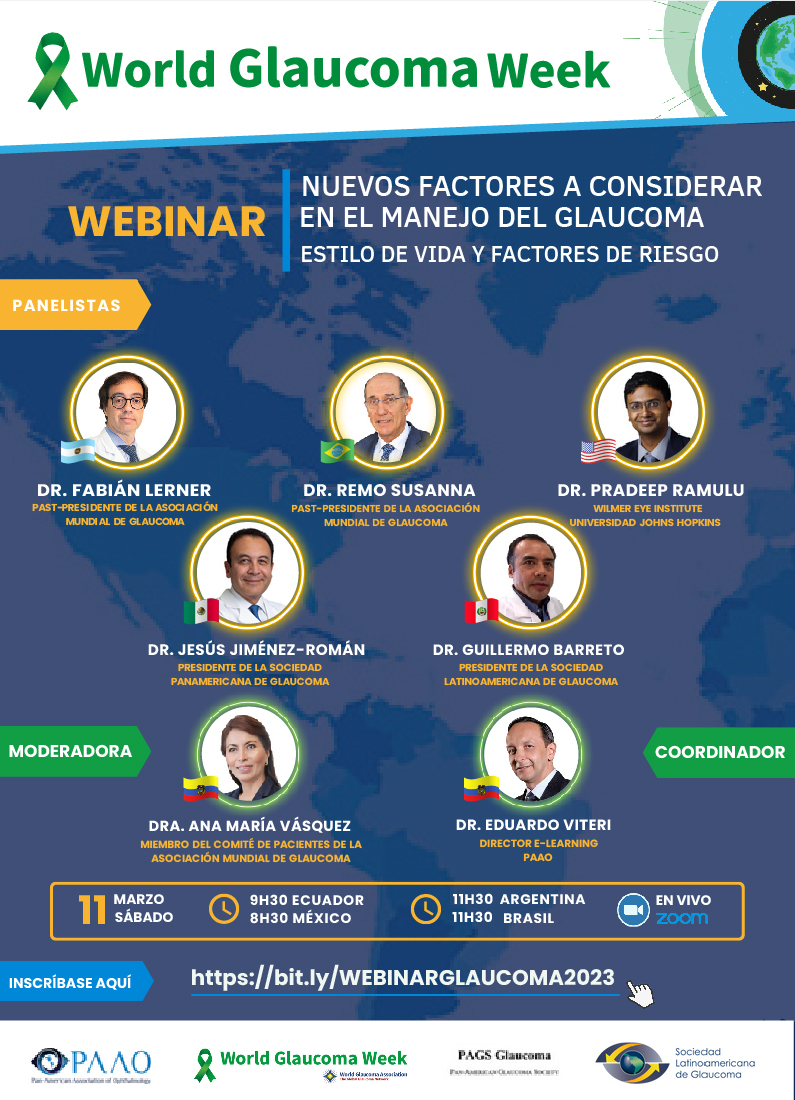 Webinar Semana Mundial del Glaucoma 2023