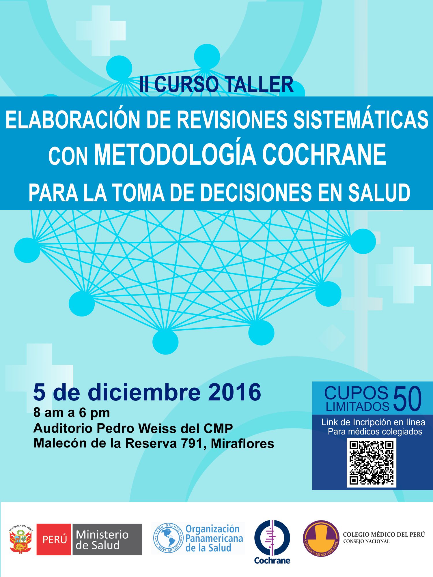 II curso de revisiones sistemáticas con metodología Cochrane