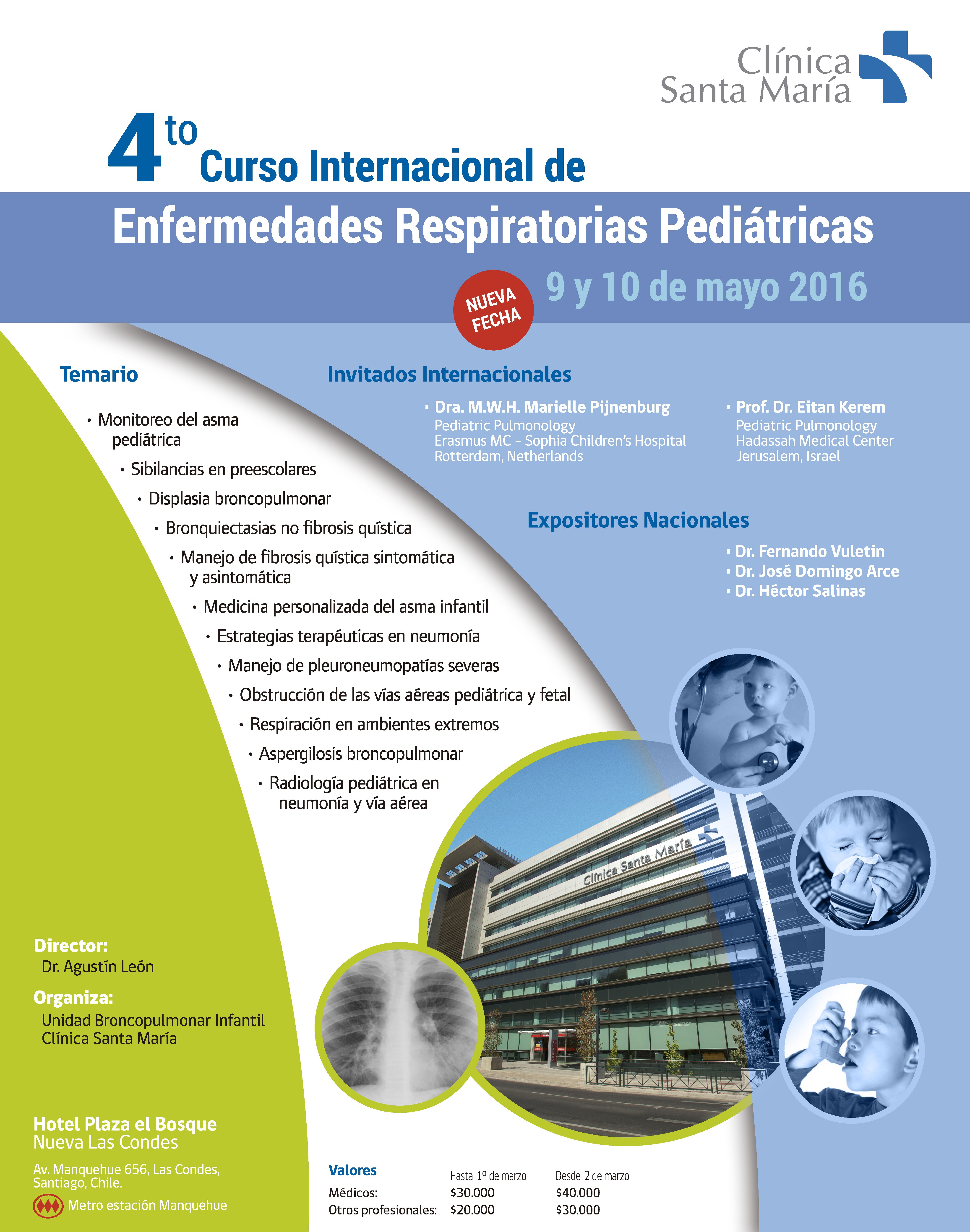 4to Curso internacional de enfermedades respiratorias pediátricas