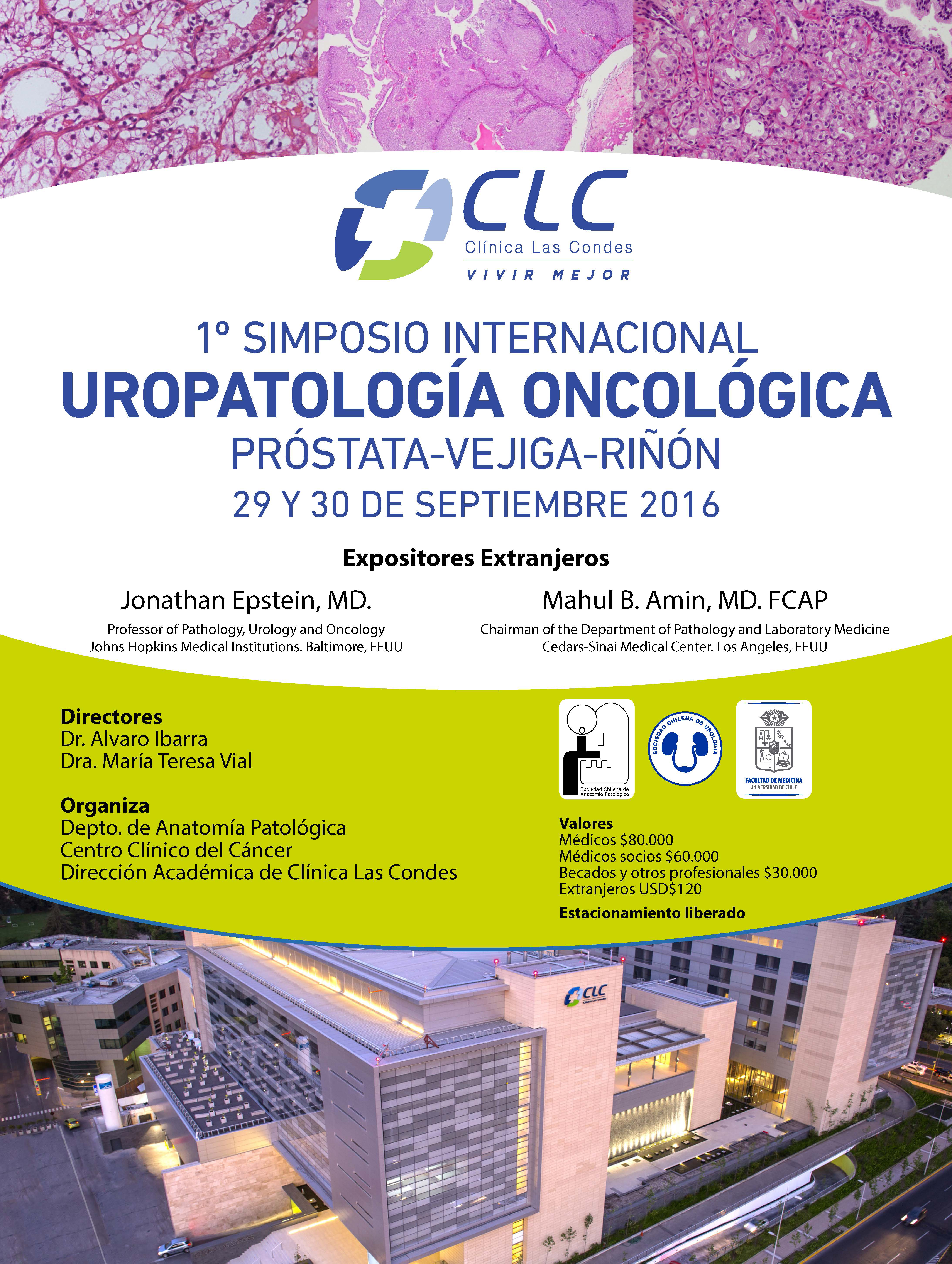 1er Simposio internacional de uropatología oncológica