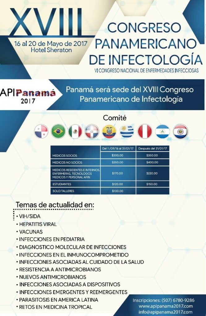 XVIII Congreso panamericano de infectología
