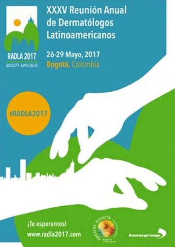 Reunión anual de dermatólogos latinoamericanos RADLA 2017