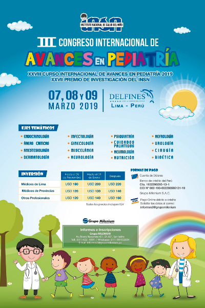 III Congreso internacional de avances en pediatría