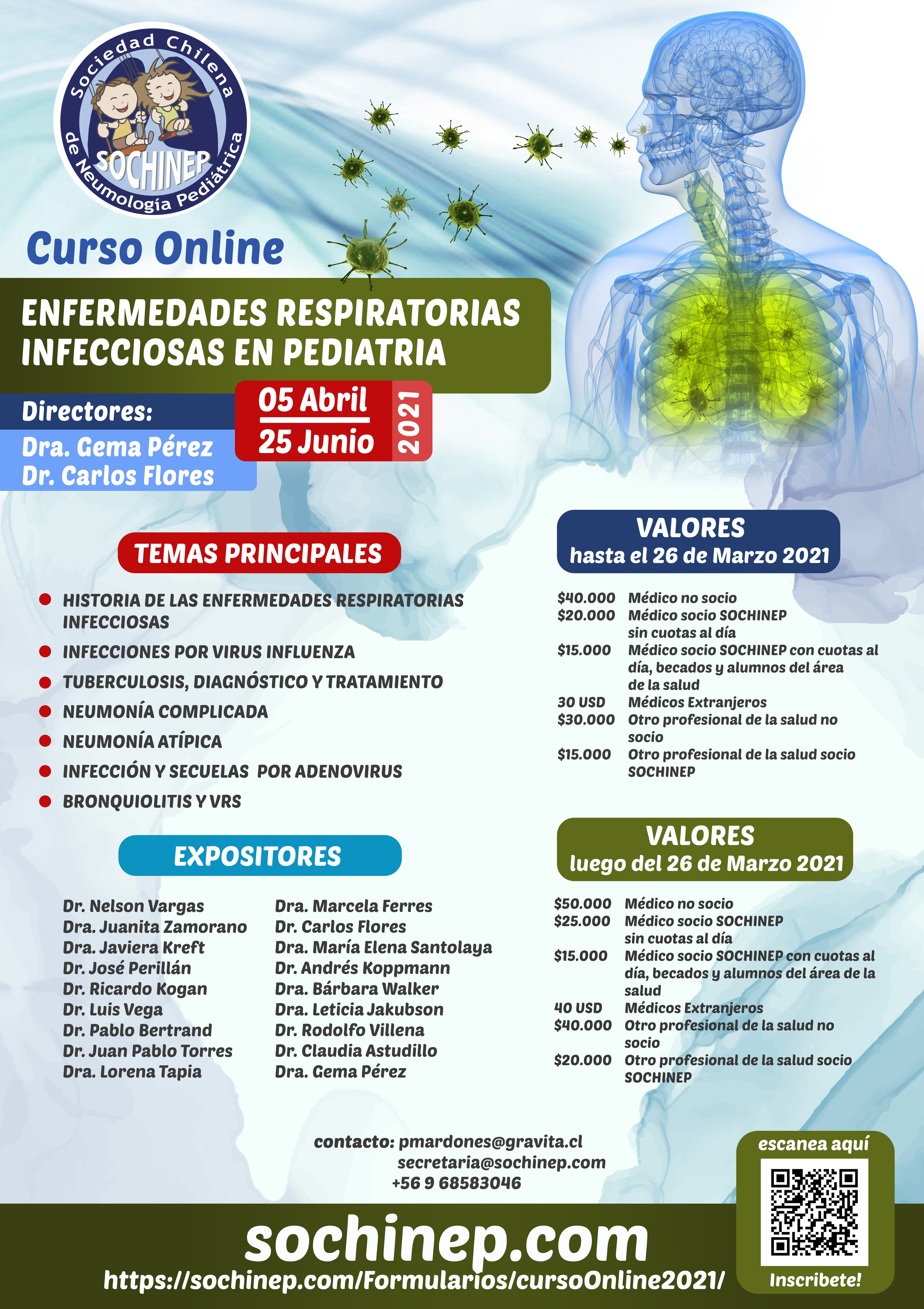 Enfermedades respiratorias infecciosas en pediatría