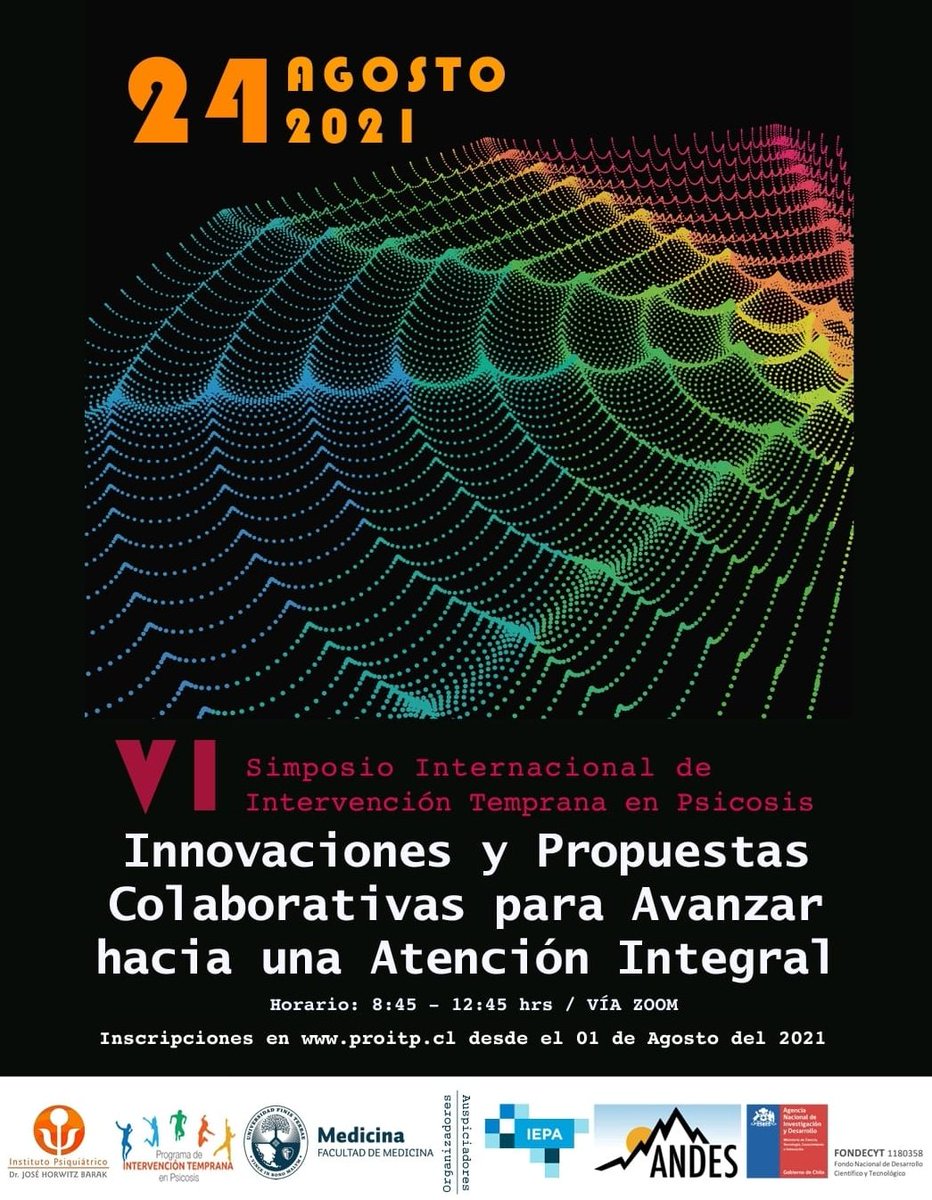VI Simposio internacional de intervención temprana en psicosis 2021