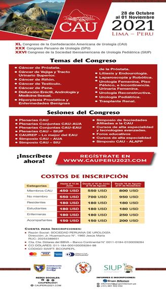 XL Congreso de la confederación americana de urología