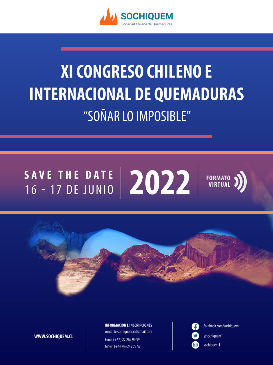 XI Congreso chileno internacional de quemaduras