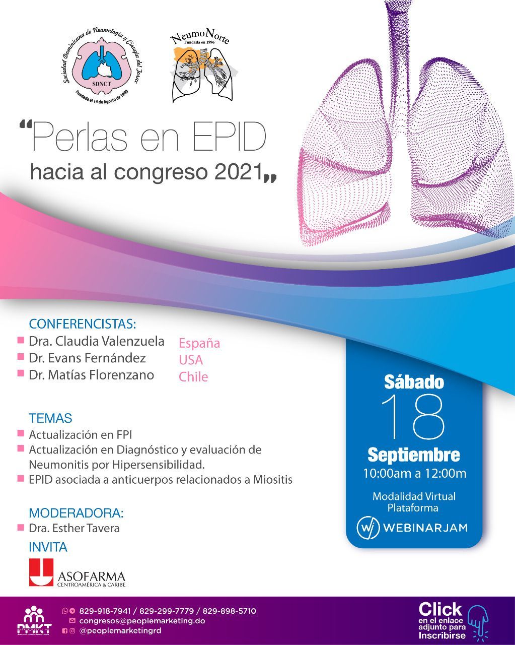 Perlas en enfermedad pulmonar intersticial difusa