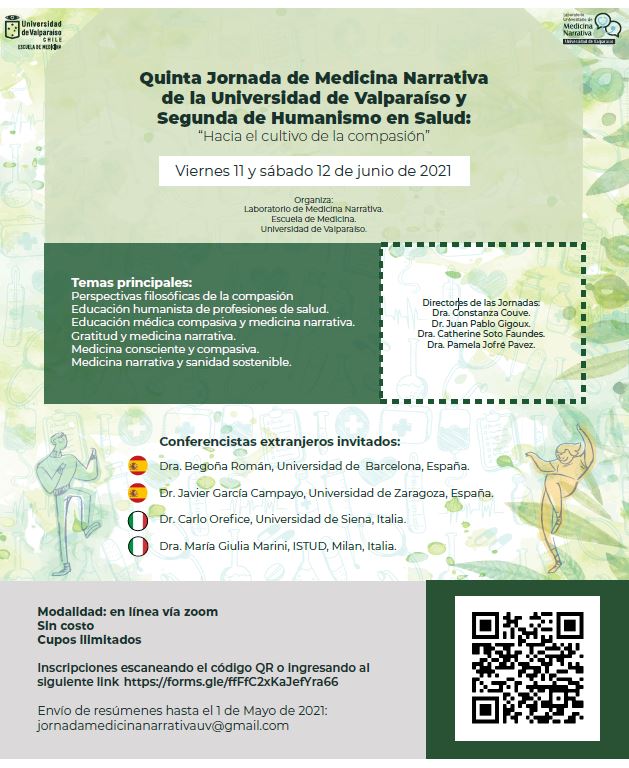 Quinta jornada de medicina narrativa