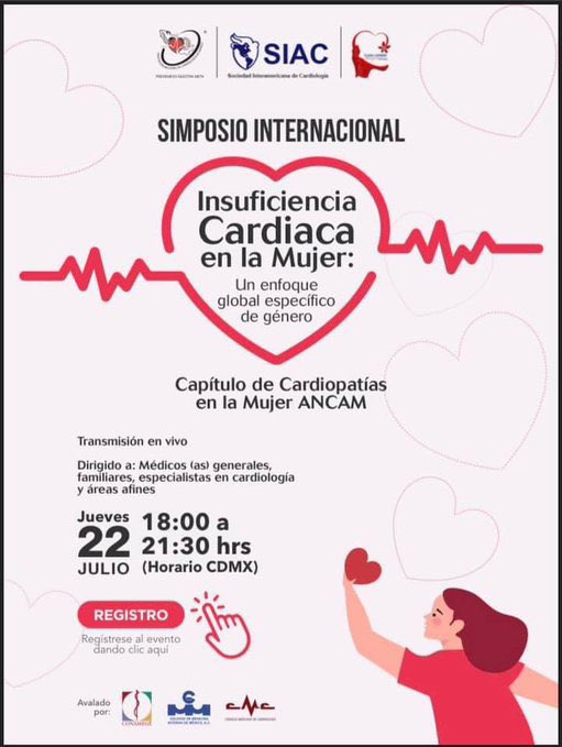 Simposio internacional insuficiencia cardiaca en la mujer