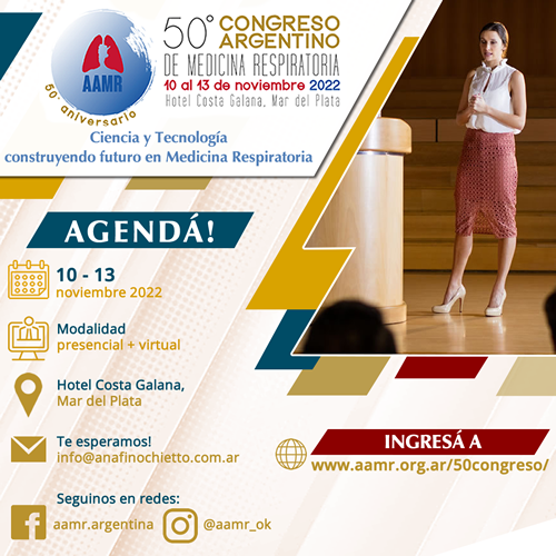 50º Congreso argentino de medicina respiratoria