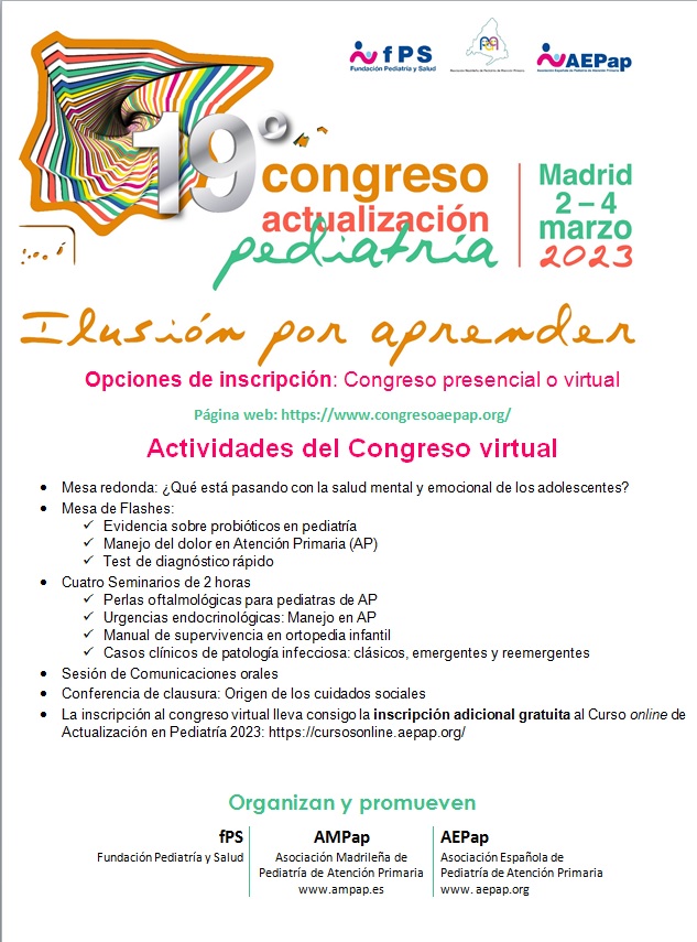19º Congreso de actualización en pediatría