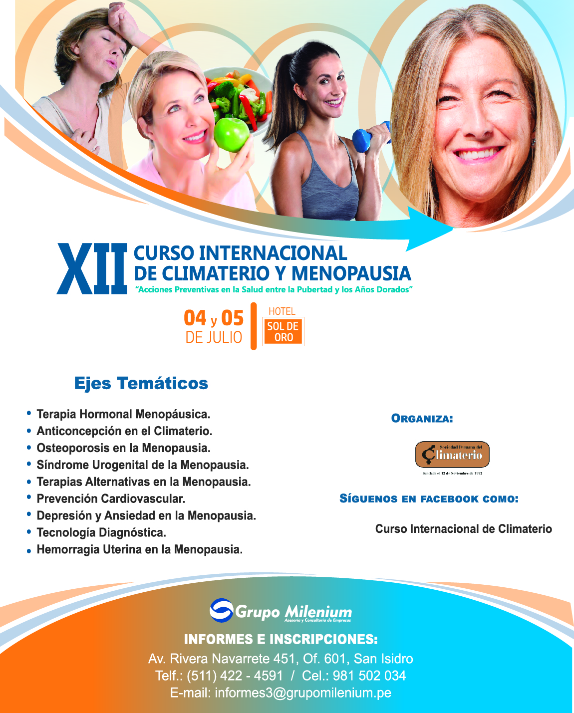 XII Curso internacional de climaterio y menopausia
