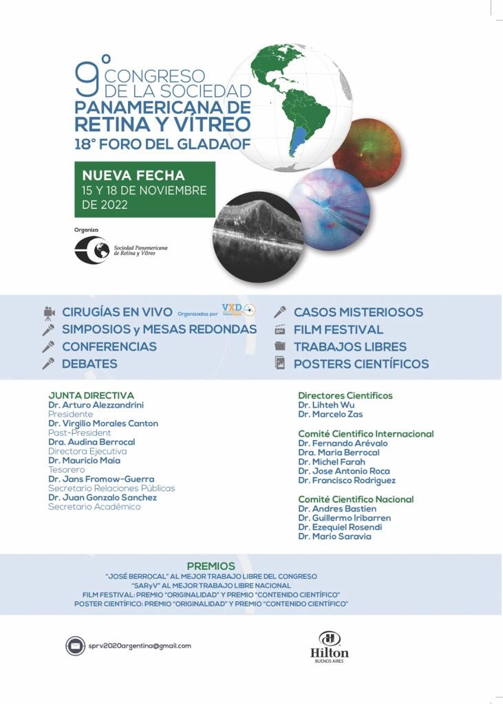 9º Congreso de la sociedad panamericana de retina y vítreo