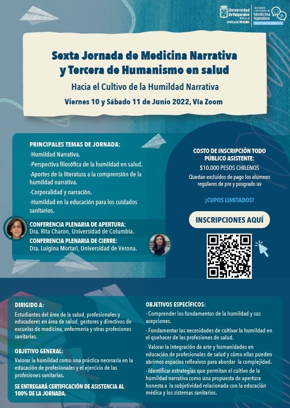 Sexta jornada de medicina narrativa
