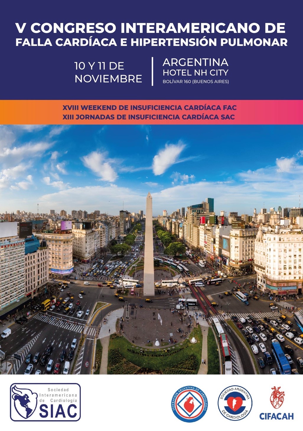 V Congreso interamericano de falla cardíaca e hipertensión pulmonar (CIFACAH)