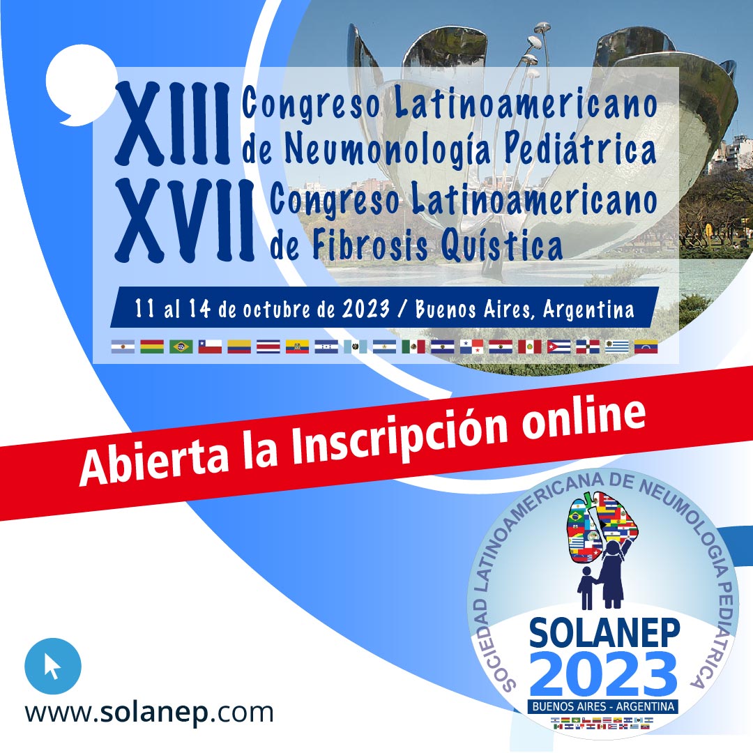 XIII Congreso Latinoamericano de Neumología Pediátrica