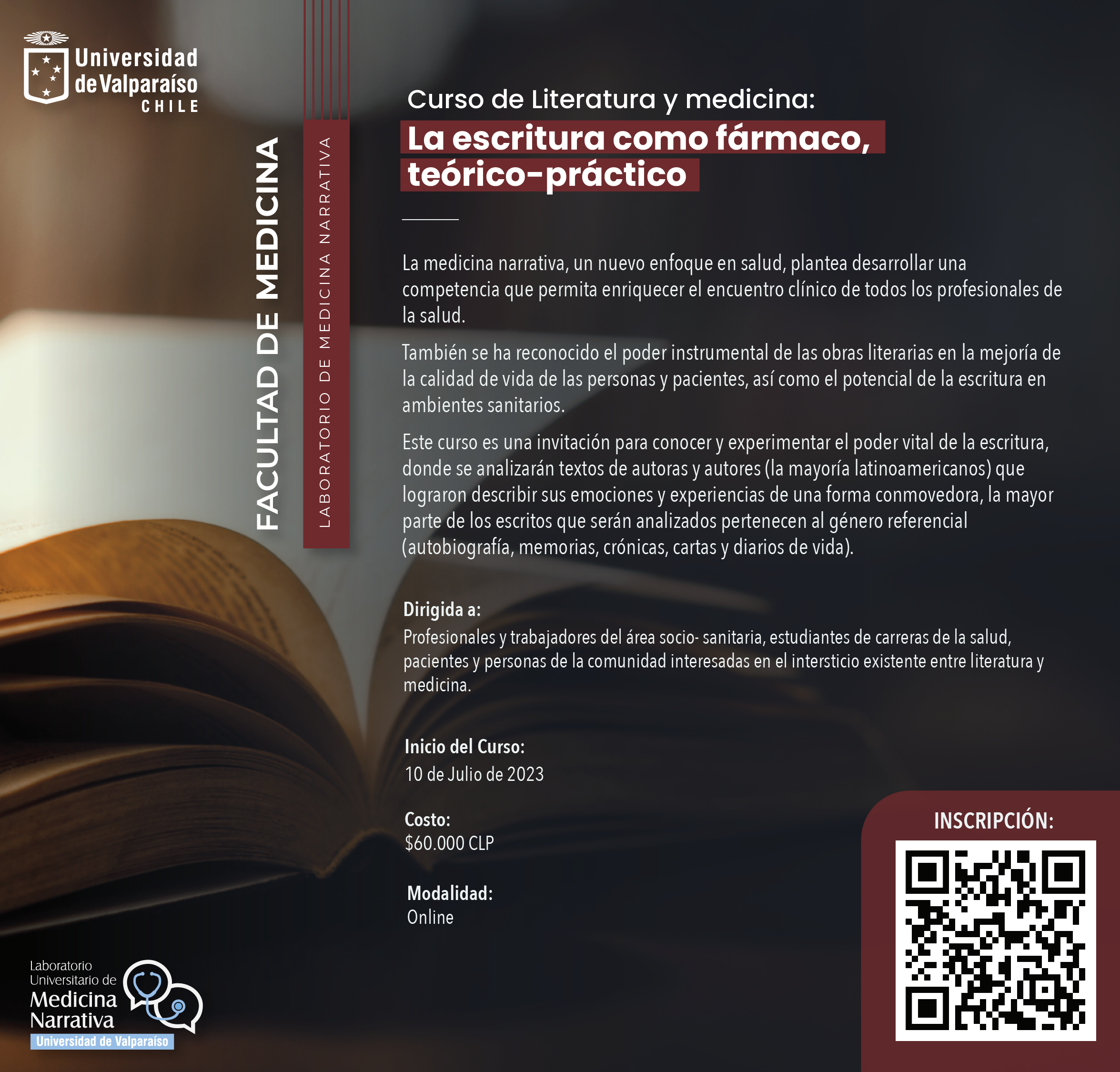 Curso de literatura y medicina