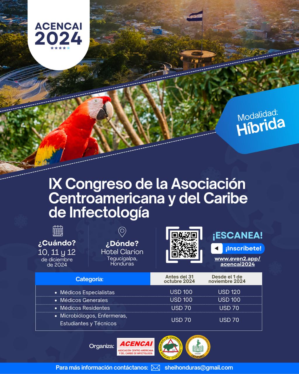 IX Congreso de la Asociación Centroamericana y del Caribe de Infectología