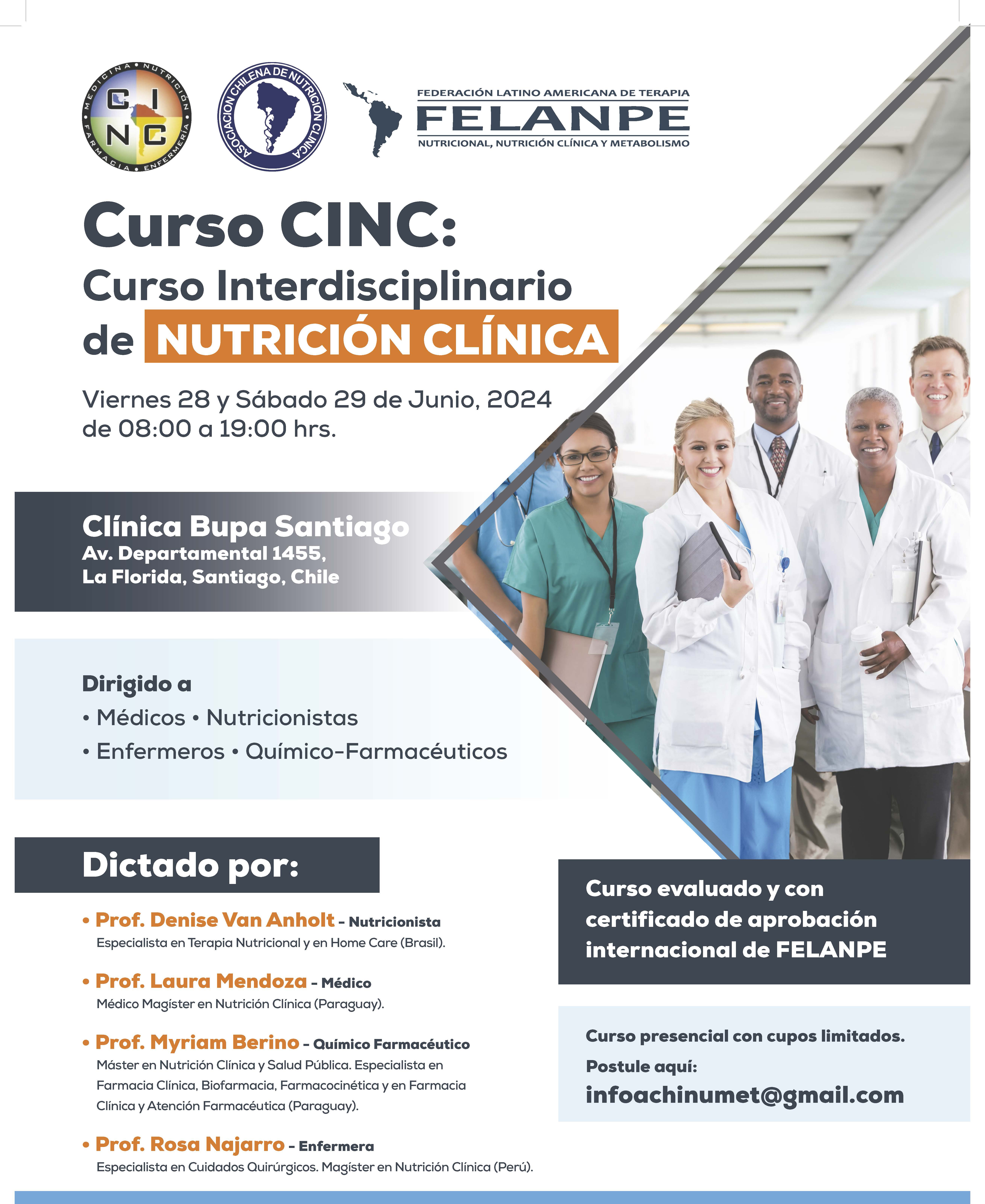 Curso Interdisciplinario de Nutrición Clínica
