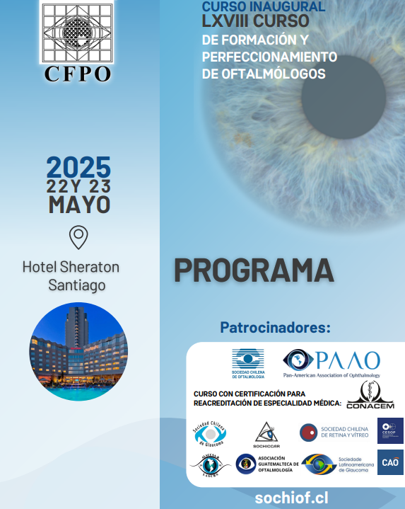 Curso Inaugural LXVIII Curso de Formación y Perfeccionamiento de Oftalmólogos