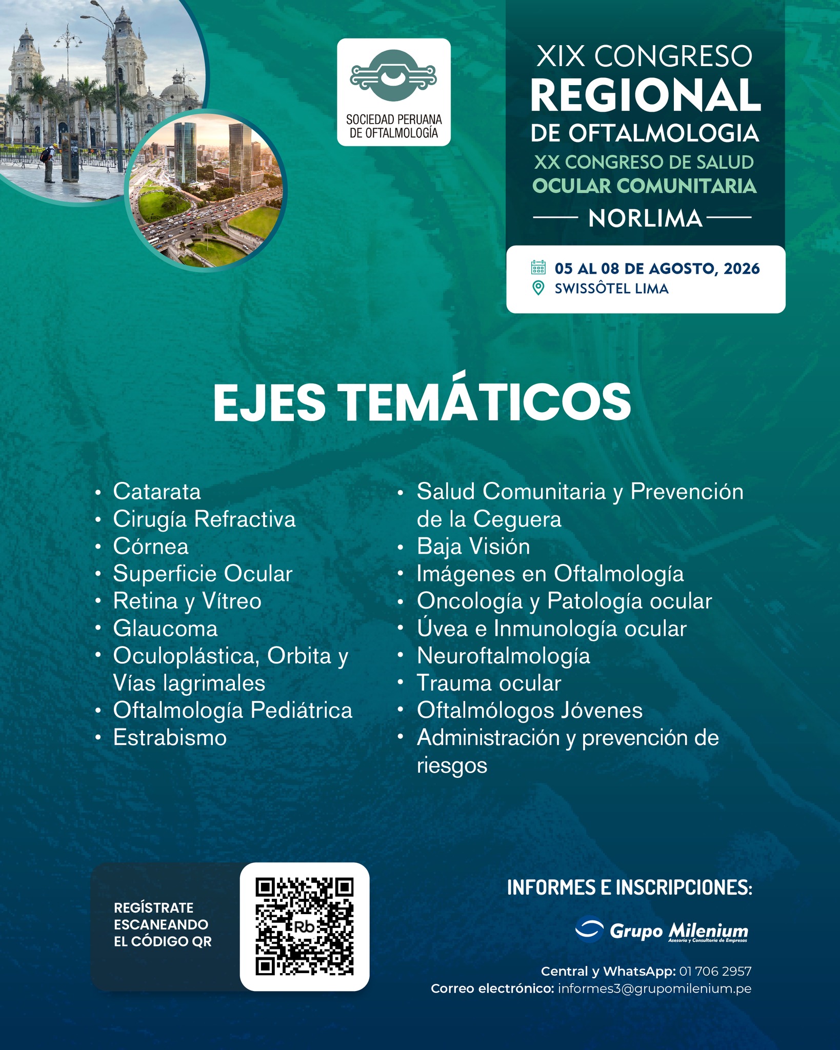 XIX Congreso Regional Peruano de Oftalmología