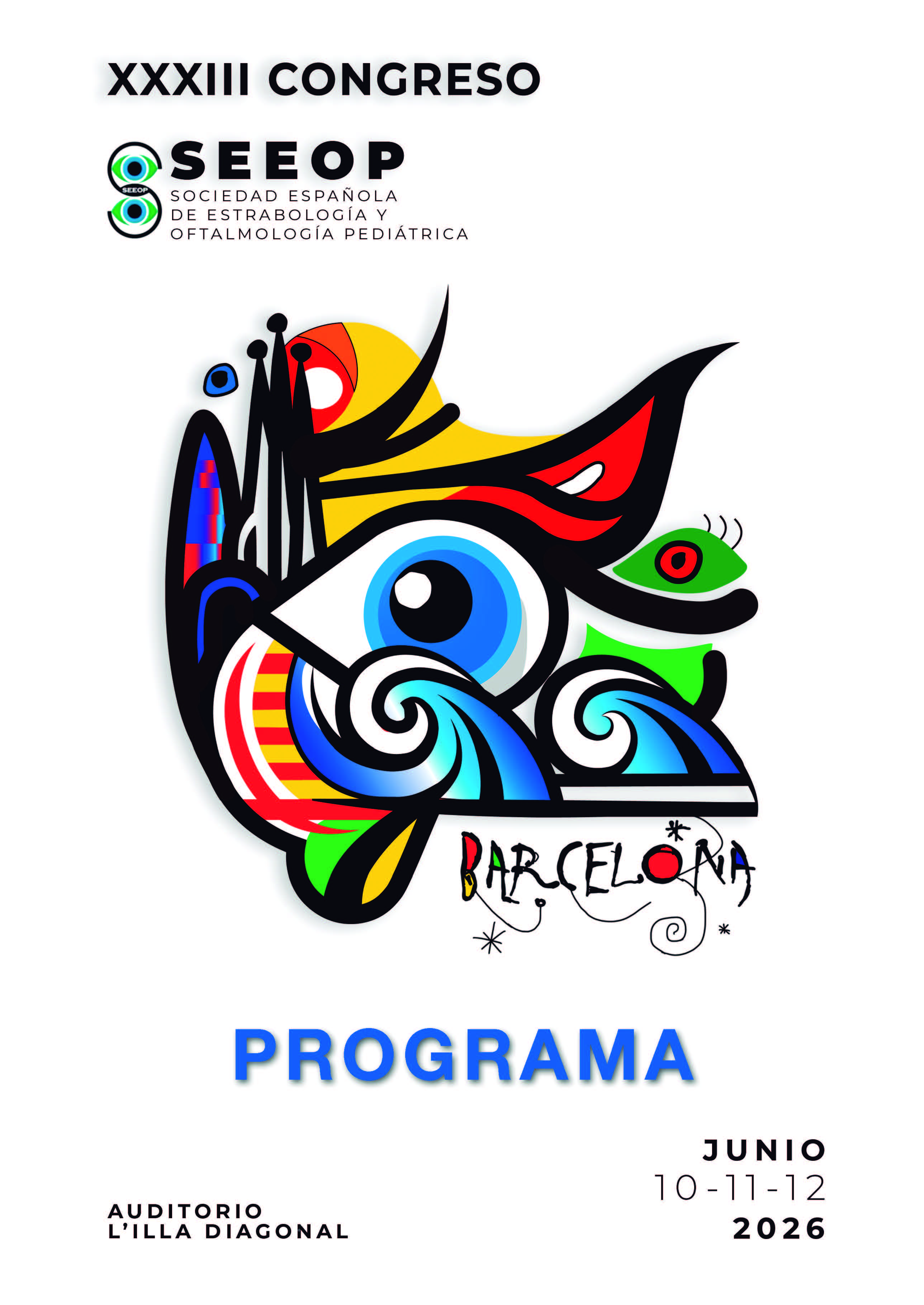 XXXIII Congreso de la Sociedad Española de Estrabología y Oftalmología Pediátrica (SEEOP)