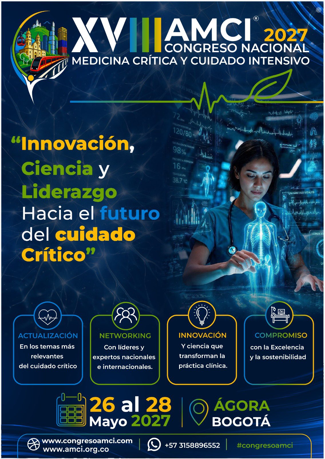 Congreso AMCI 2027 | Medicina Crítica y Cuidado Intensivo