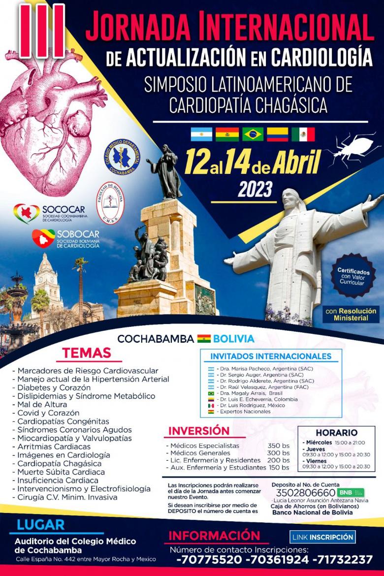 Jornada Internacional de Actualización en Cardiología