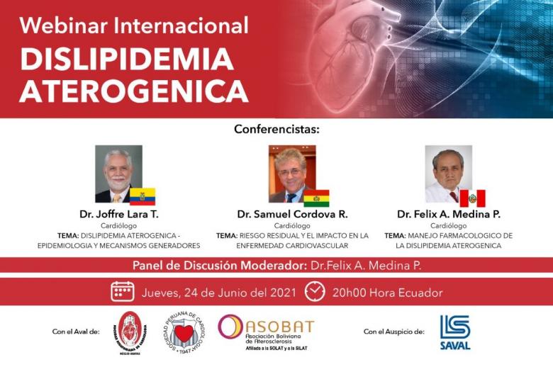 Webinar internacional sobre dislipidemia aterogénica
