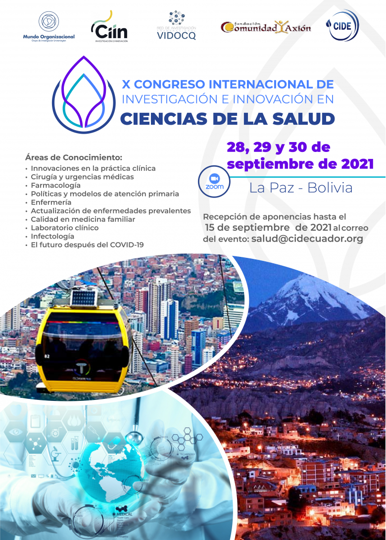 X Congreso internacional de investigación e innovación en ciencias de la salud