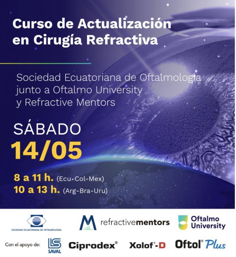 Segundo módulo curso de actualización en oftalmología 2022