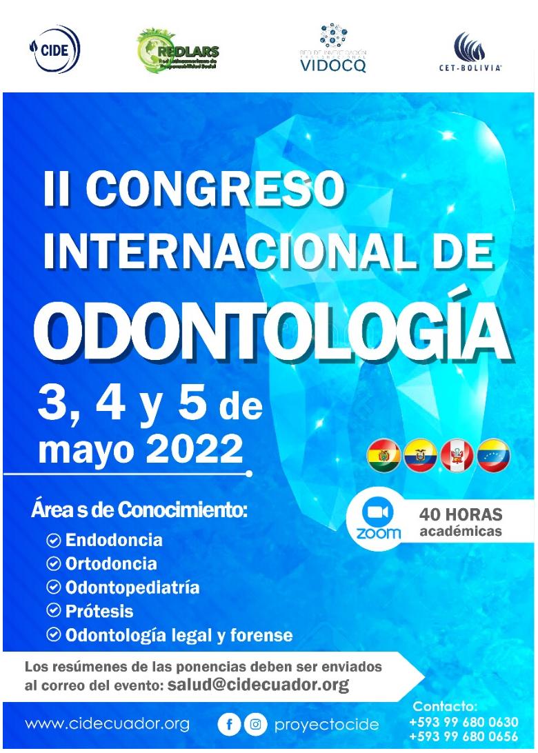 II Congreso internacional de odontología