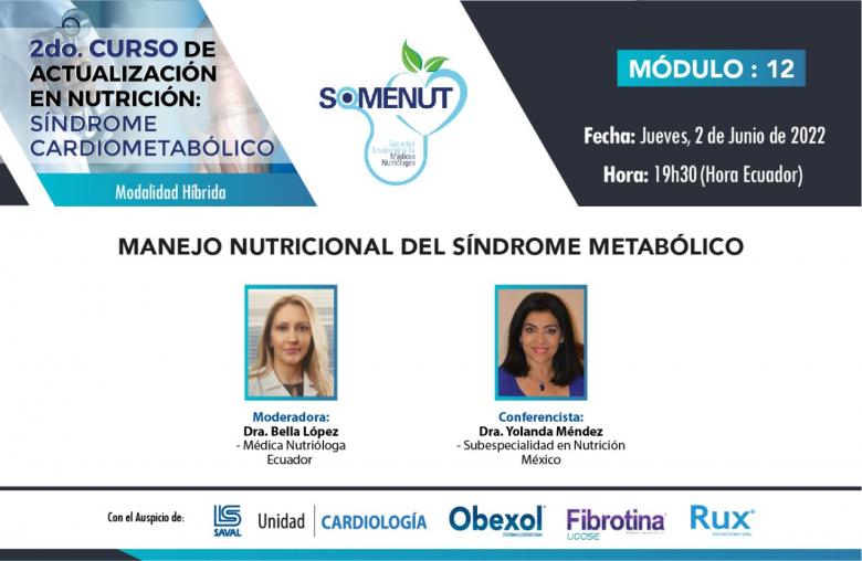 Manejo nutricional del síndrome metabólico