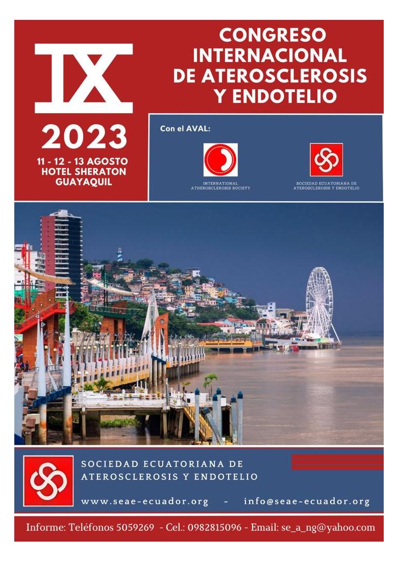 IX Congreso Internacional de Ateroesclerosis y Endotelio