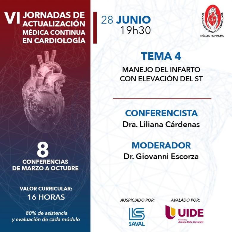 Manejo de infarto con elevación del ST
