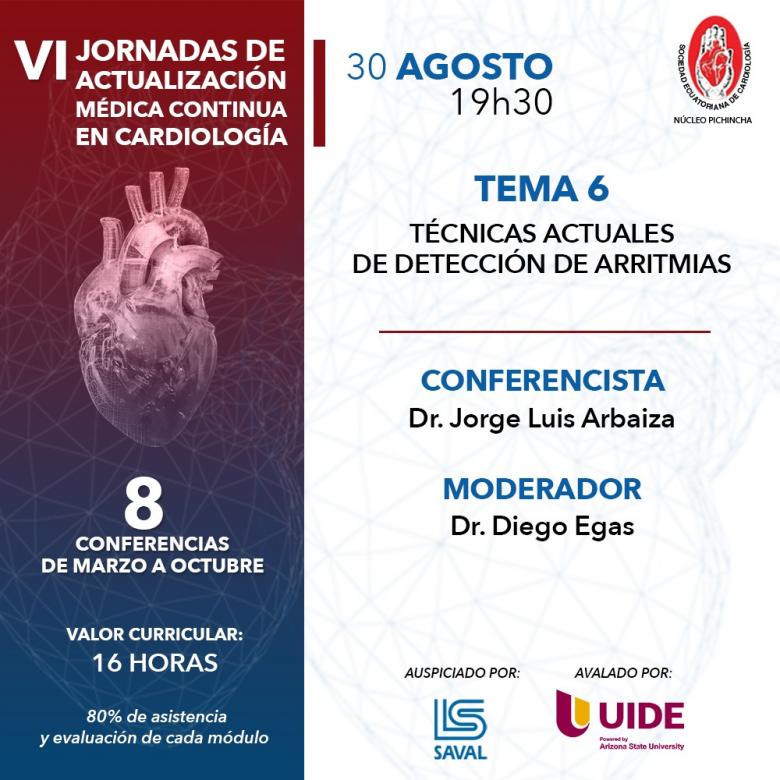 Técnicas actuales en detección de arritmias