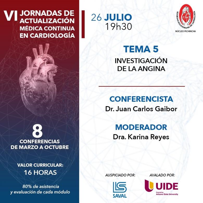 Investigación de la angina